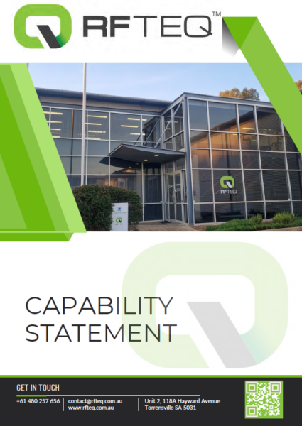 Capability Statement Front Page